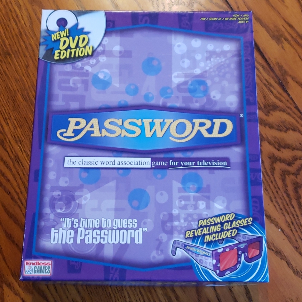 Password Game dvd edition - NEW